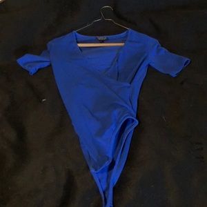 Top Shop blue body suit